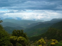 Panorama, Pyrenees, Landscape