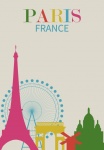 Poster de călătorie la Paris