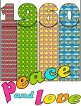 Poster for 1960 Peace and Love