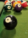 Snooker Coloured Balls and eight