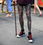 Tetoválás lábak