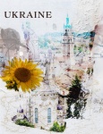 Collage d'affiches de l'Ukraine