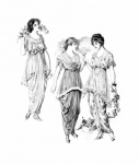 Victorian Women Vintage Fashion