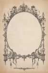 Vintage frame papier achtergrond