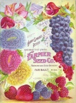 Catálogo de jardim de sementes vintage