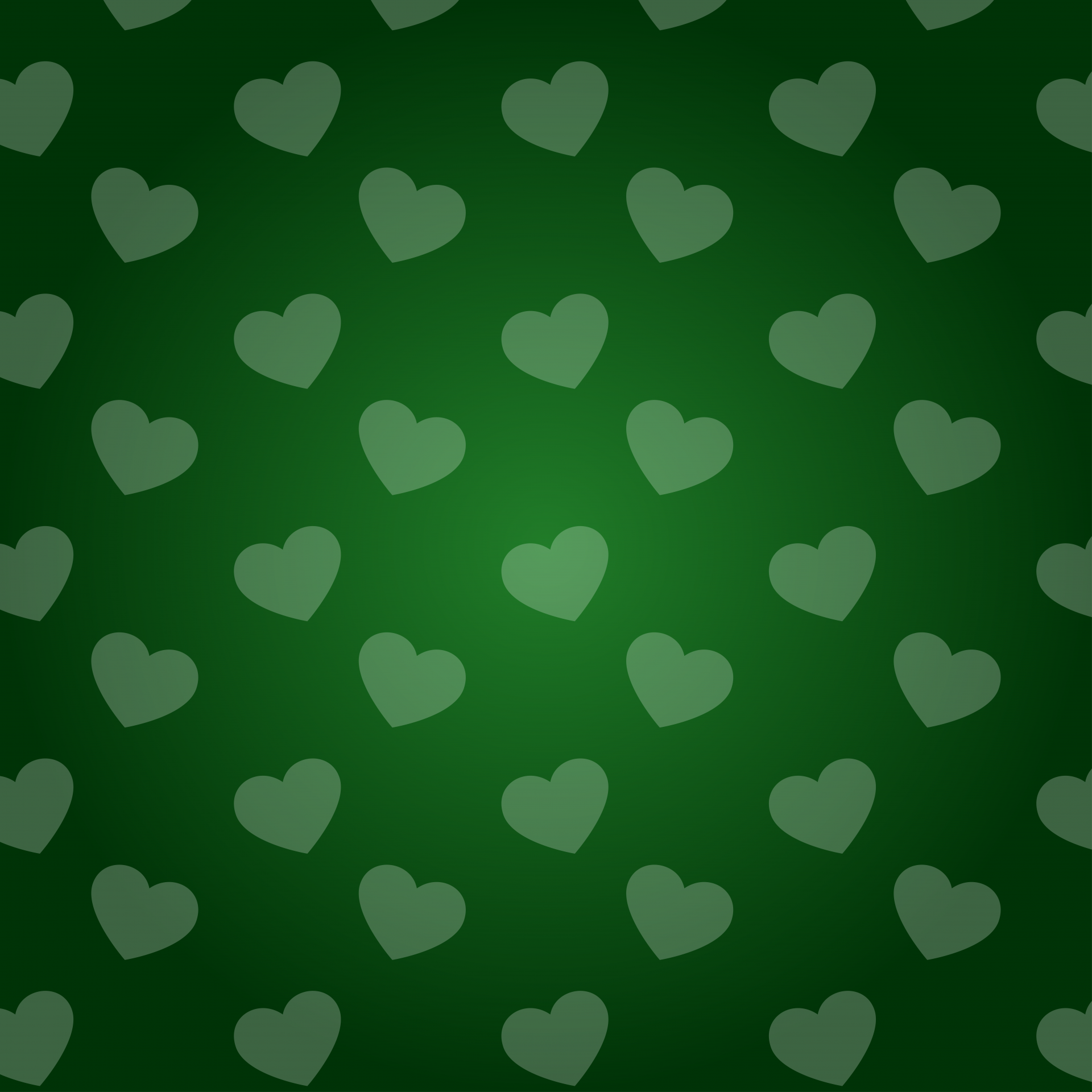 Green Hearts Pattern Free Stock Photo - Public Domain Pictures