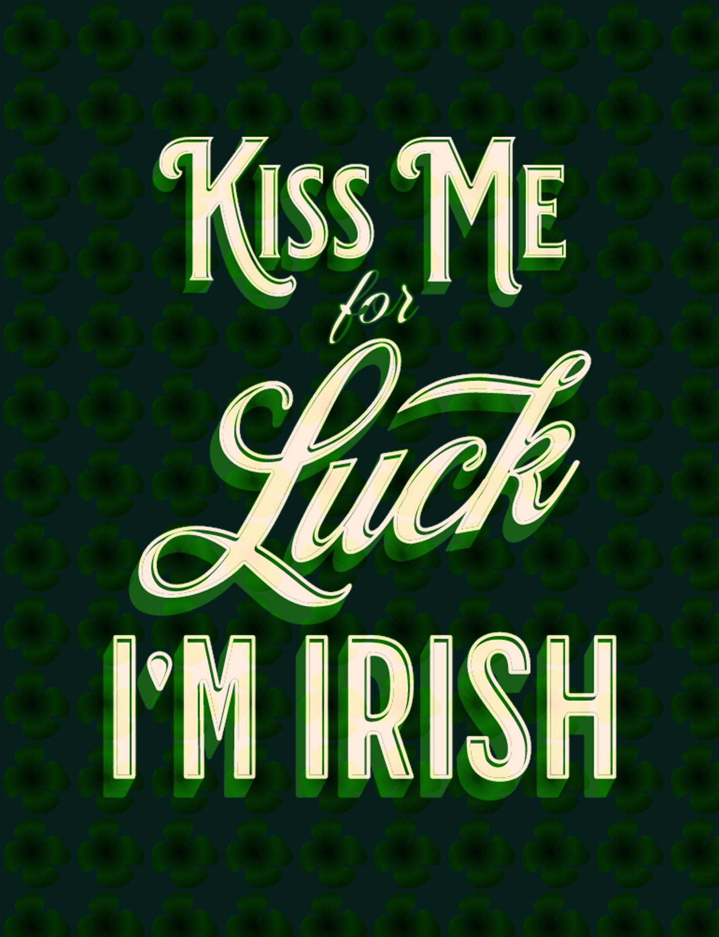 Kiss Me I'm Irish Free Stock Photo Public Domain Pictures