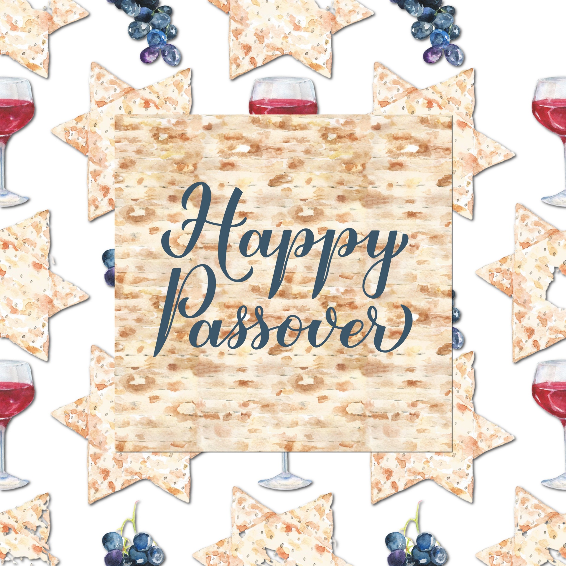 Matzo Cracker Passover Greeting Free Stock Photo - Public Domain Pictures