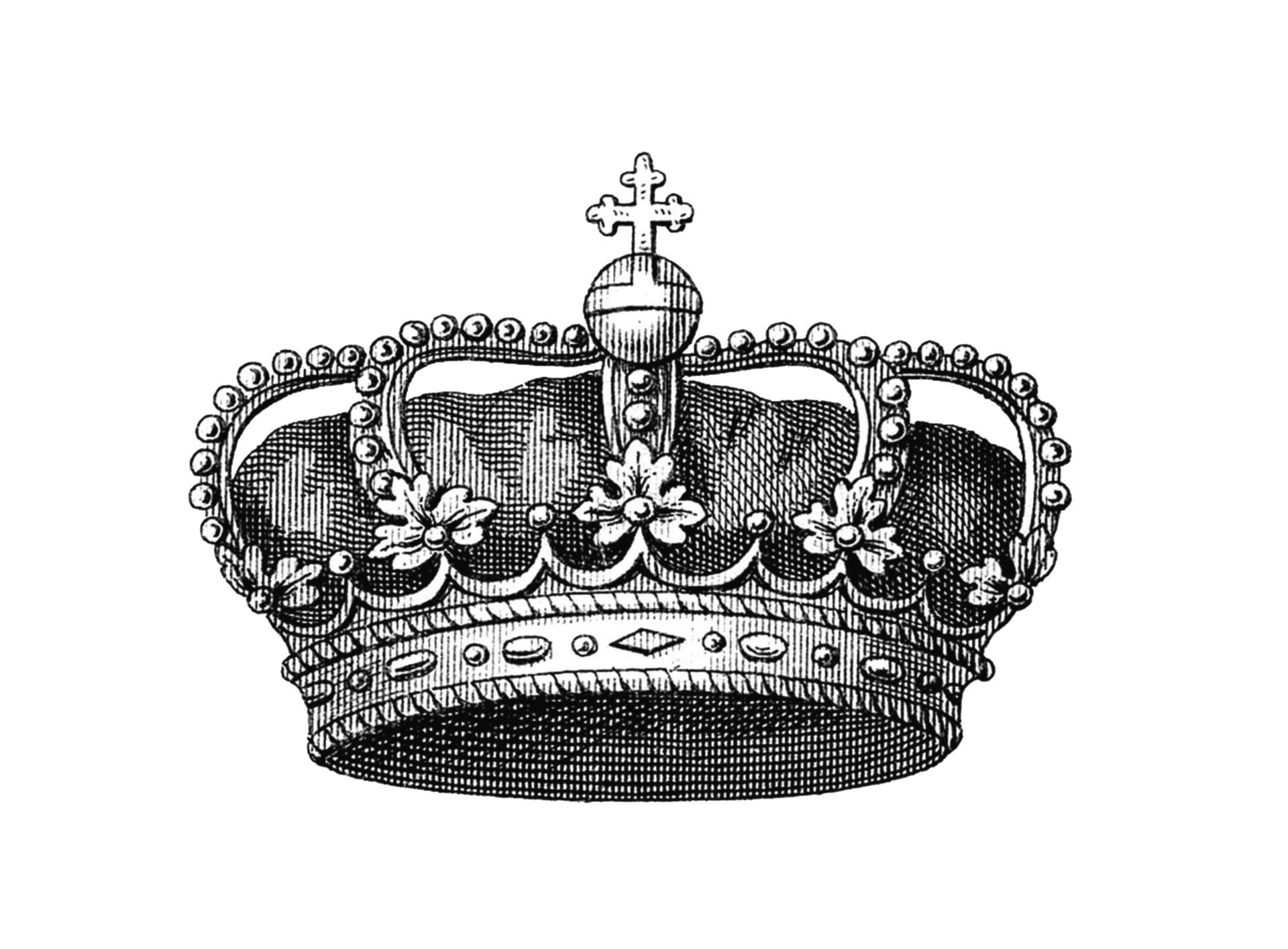 Crown Old Vintage Illustration Free Stock Photo - Public Domain Pictures