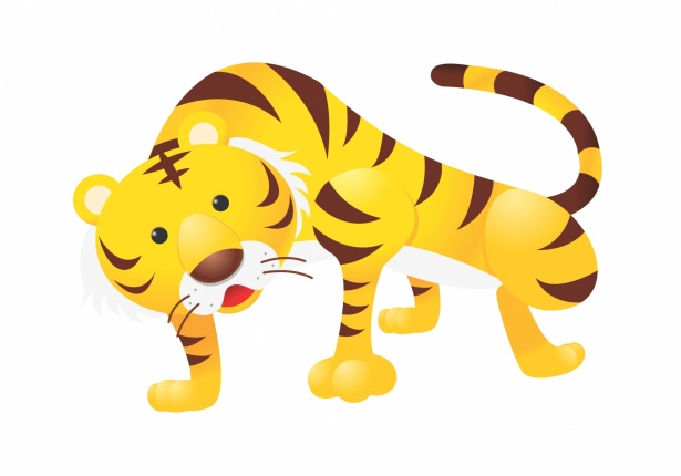 Tiger Cartoon Clipart Free Stock Photo - Public Domain Pictures