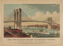Most Brookliński Sztuka w stylu vintage