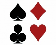 Clipart de naipes de cartas de baralho