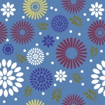 Floral Pattern Background Wallpaper