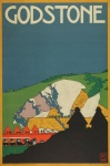 Godstone, poster di viaggio nel Surrey