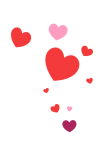 Hearts Background Clip Art