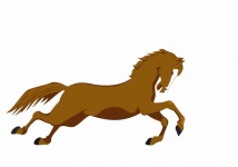 Horse Galloping Clip Art