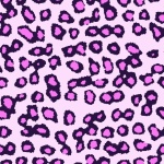 Leopard pattern background pink