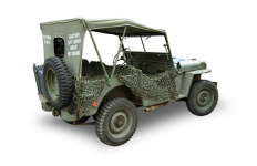 Jeep, pojazd wojskowy, oldtimer