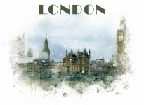 London plakát