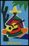 Affiche de voyage au Mexique