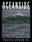 Pazifischer Ozean bei Oceanside, CA