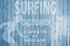 Fundal din lemn de surf din California