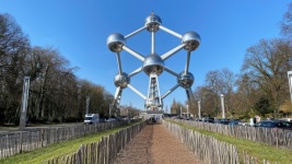 Az Atomium Brüsszelben