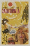 Vintages Kalifornien-Sommer-Plakat