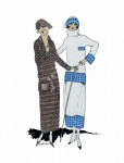 Vintage móda 1923 ženy