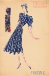 Moda de epocă 1940 Femeie