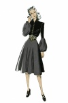Vintage Fashion 1943 Woman