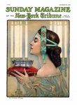 Vintage Art Woman Art Nouveau