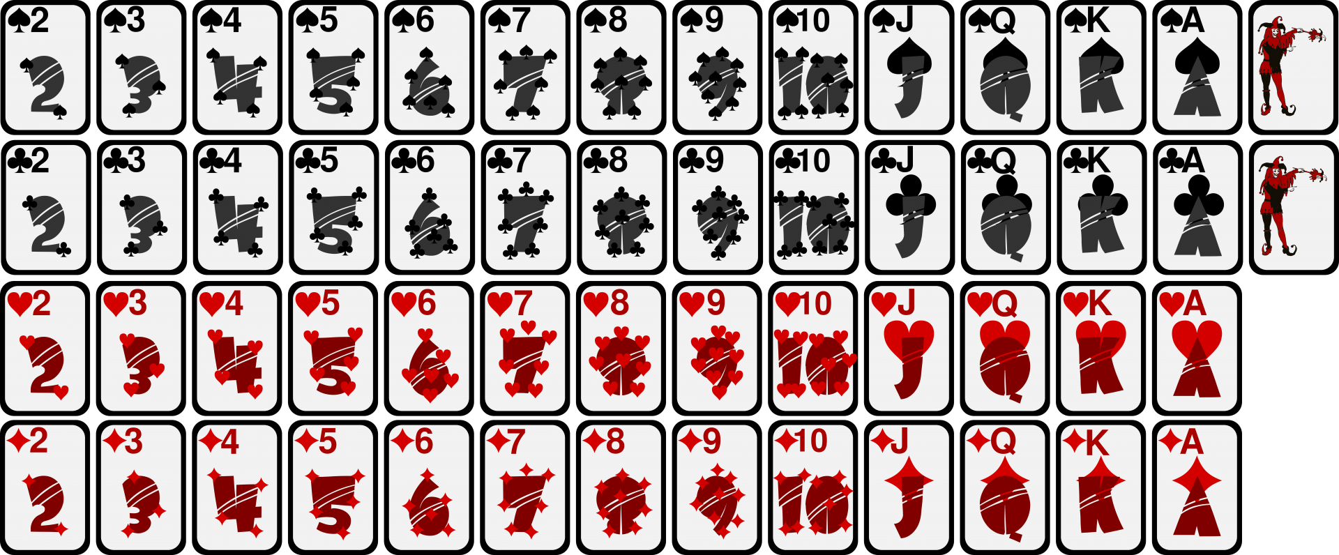 52张扑克牌图片素材-编号13089032-图行天下