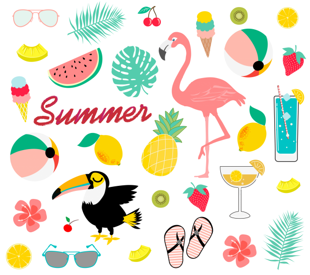 Summer Vacation Background Clipart Free Stock Photo - Public Domain Pictures