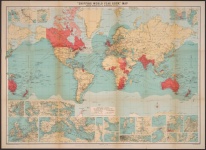 Mapa do mundo de 1909