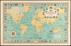 Um mapa pictórico de navegação