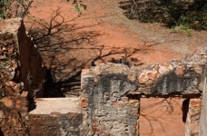 Aerial View Of Ruins Of Old Fort