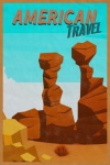 Американский туристический плакат