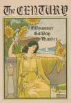Art Nouveau Vrouw Vintage