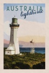 Vintage cestovní plakát Austrálie