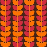Patrón de fondo de hojas de otoño