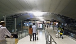 Bangkok International Airport Scene
