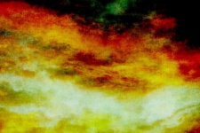 Wolken-Weinlese-Kunst-Malerei