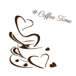 Koffie Logo Illustratie Clipart