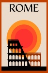 Colisée à Rome Poster
