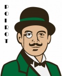 Detectivul Hercule Poirot Clipart