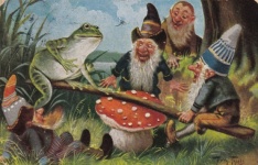 Dwarf and Frog Swing
