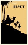 Egipt plakat podróżniczy