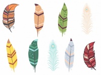 Plumes Clipart