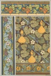 Motif Floral Art Nouveau